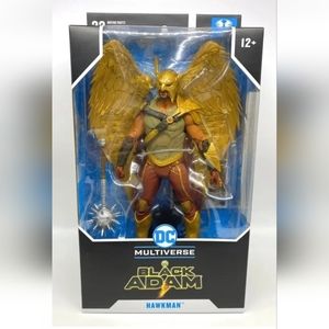 McFarlane Toys DC Multiverse Black Adam Hawkman 7 Inch Action Figure New In Box